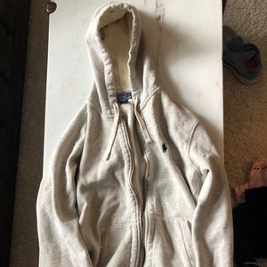 Polo Ralph Lauren Zip Up Hoodie- Size Medium